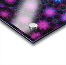 Abstract Neon Kaleidoscope Shapes  Acrylic print