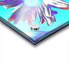 Abstract Daisy Flower Multicoloured Background Acrylic print