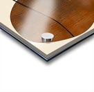 Neutral Abstract Brown Beige Cream Acrylic print