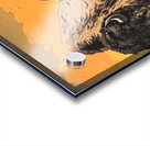 Vintage Buffalo Art by Fred Ludekens Acrylic print