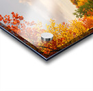 Tranquil Autumn Lake A Serene Reflection of Fall Acrylic print