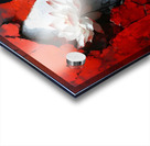 White and red Acrylic print
