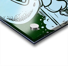 Vintage Tulane Football Art by John Chase Acrylic print