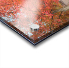 Autumn Surrounds Schlichers Covered Bridge Acrylic print
