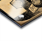 1922 basketball art remix  Acrylic print