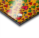 Abstract Whimsical Hearts  Acrylic print