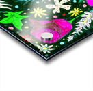 Abstract Whimsical Floral Garden Acrylic print