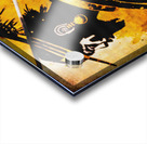 Gold Earring Acrylic print