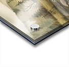 a serene watercolor style landscape pain SYJ7Aguo Acrylic print