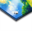 Simple Green Landscape Acrylic print