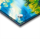 Simple Landscape Van Gogh Style Acrylic print