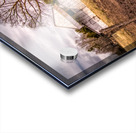 North Carolina Tobacco Barn in Winter Acrylic print