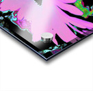 Abstract Surreal Neon Daises  Acrylic print
