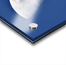 Moon at Sunset with a Blue Sky ~ 2-5-25 Acrylic print