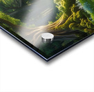 A serene and mystical forest  Acrylic print