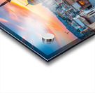 Sunset Over the City Acrylic print