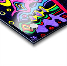 Abstract Neon Woodland Acrylic print