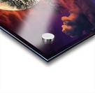 Crimson Sky & Obsidian Tree: A Surreal Dreamscape Acrylic print