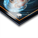 The Futuristic Beauty Aurelia Lysandra A Sculpted Vision of Timeless Elegance Captivating AI Concept Art by Xzendor7 Acrylic print