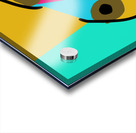 Morning rain hazel eyes  Acrylic print