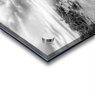 Mesa Arch Hiking Trail Grayscale Acrylic print