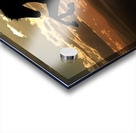 Majestic Freedom: Wild Horse at Sunset Acrylic print