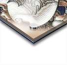 Art   Shabat Shalom CHOCOLATE AA Impression Acrylique