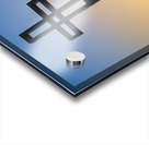 Mt Soledad Cross Silhouettes at Sunrise Acrylic print