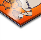 1960s Denver Bronco Cartoon Art Remix Acrylic print