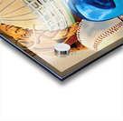 1980 Seattle Mariners Art Remix Acrylic print