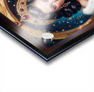 The Breathtaking Portrait Of The Ethereal Beauty Adelina Vespera Mesmerizing AI Concept Art by Xzendor7 Acrylic print