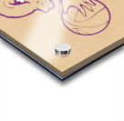 1950s TCU Horned Frog Basketball Cartoon Acrylic print