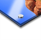 Devils Marbles and Man in a Hat Acrylic print