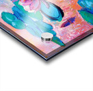 Vibrant Water Lilies Impressionist Art Poster – Monet-Inspired Wall Decor Acrylic print