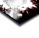 Abstract Contrasting Sunflower Acrylic print