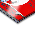 1956 Mississippi Football Ticket Remix Art Acrylic print