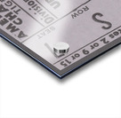 Vintage Detroit Tigers Upper Deck Ticket Art Acrylic print