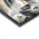 GREAT WHITE VAMPIRE.  SELECTIVE COLOR Acrylic print