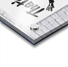 Thats Mighty Low: 1940s Baseball Cartoon Acrylic print