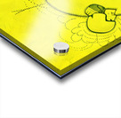 Vintage Oregon Duck Football Player Art by K. Chin Acrylic print