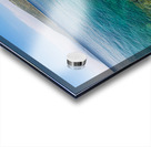 Scenic rock formations in a beautiful bay at the Adriatic Sea on the island of Losinj in Croatia Acrylic print