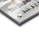 Architect Office Wall Art – Architectural Sketch to Realistic Building Print – Modern Architecture Decor for Architects & Designers Acrylic print