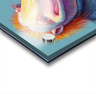 Default A cartoon anteater with its tongue sticki Acrylic print