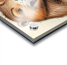 Default A cartoon beaver with its teeth chatterin Acrylic print