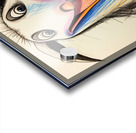 Default A cartoon anteater with its tongue sticki Acrylic print