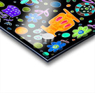 Abstract Flowers in Pots Acrylic print