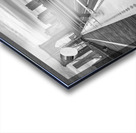 Cab on brooklyn bridge Acrylic print