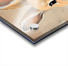 The Rabbit with a Carrot Acrylic print