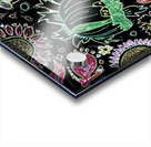 Abstract Floral Poppies Acrylic print