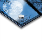 Eerie Moon Over Water Acrylic print